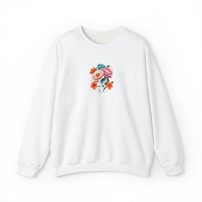 Matiby Flower Unisex Heavy Blend™ Crewneck Sweatshirt