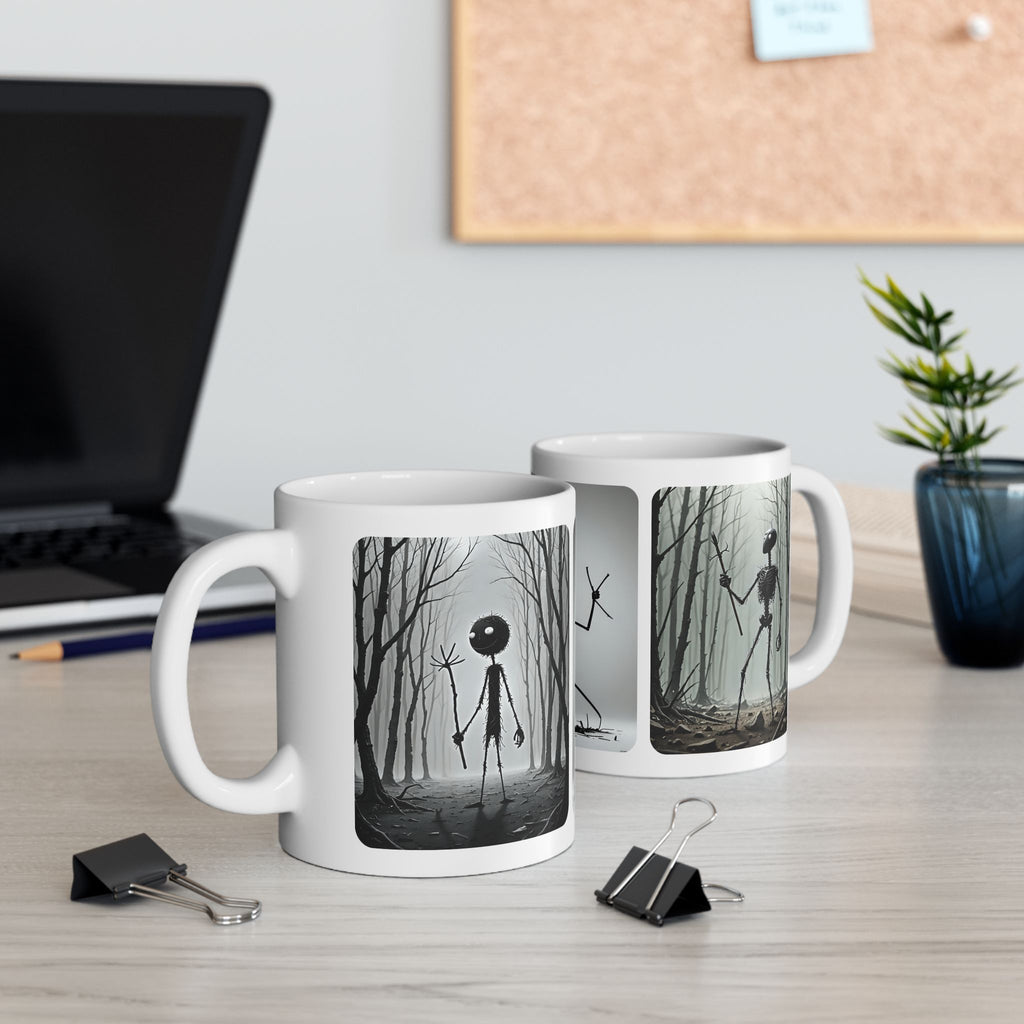 The Stick-To-It Species #9 White Ceramic Mug – Anatomy of Optimism Cup 11oz/15oz