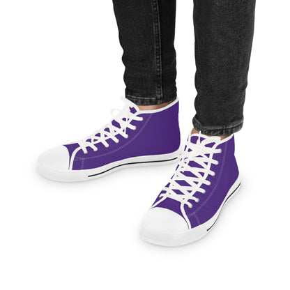 Men's Purple High Top Sneakers