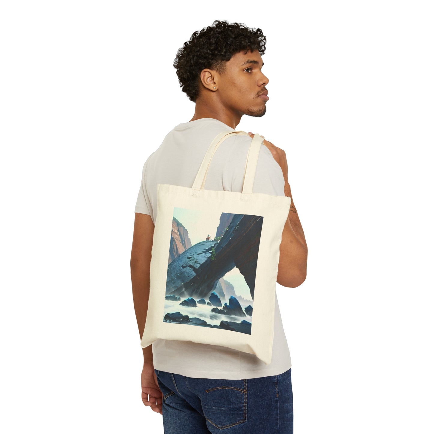 Artzy Cotton Canvas Tote Bag