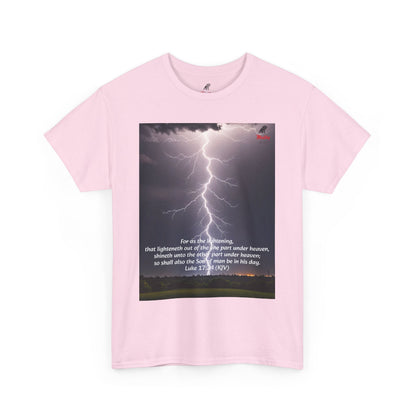 Lightning Style Son of man Unisex Heavy Cotton Tee