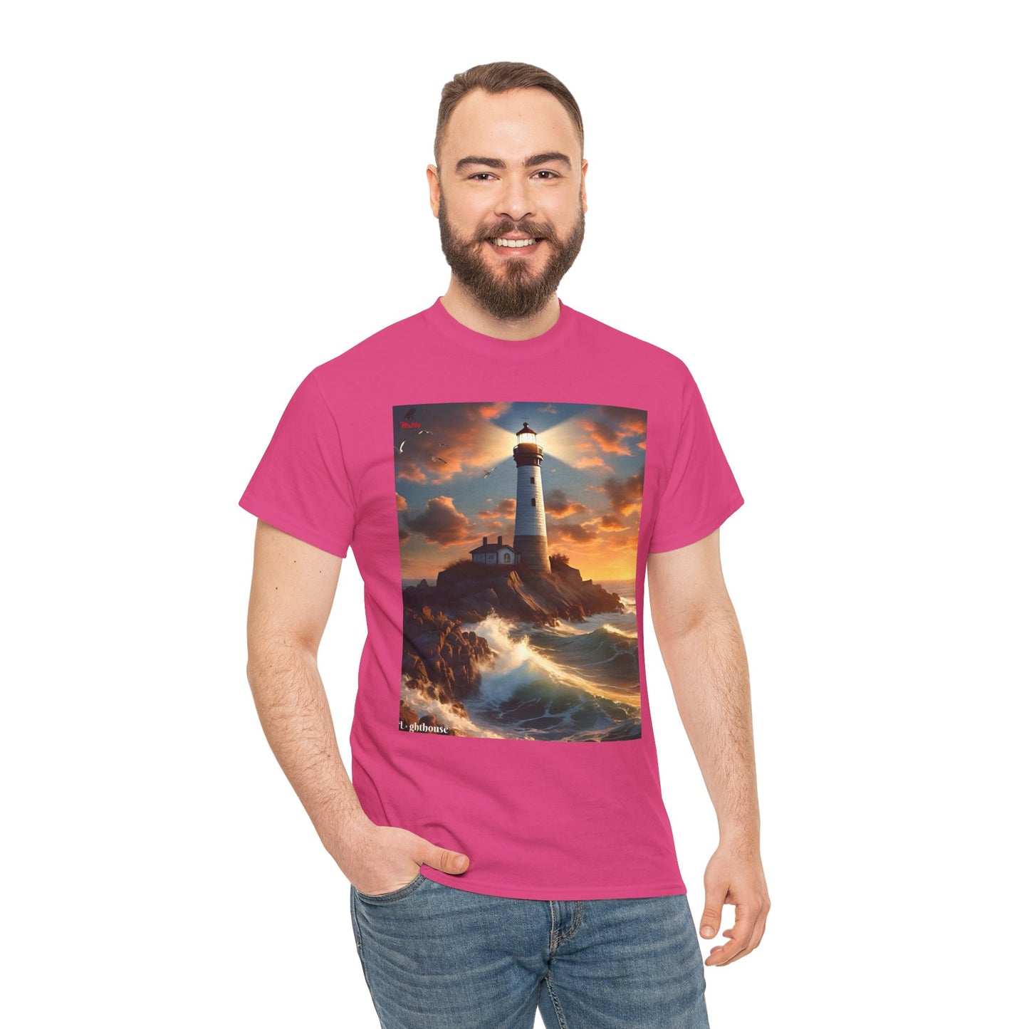 Lighthouse Unisex Heavy Cotton Tee