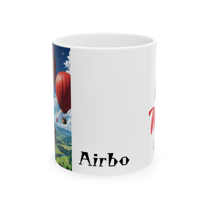 Matiby Airbo Ceramic Mug, (11oz, 15oz)