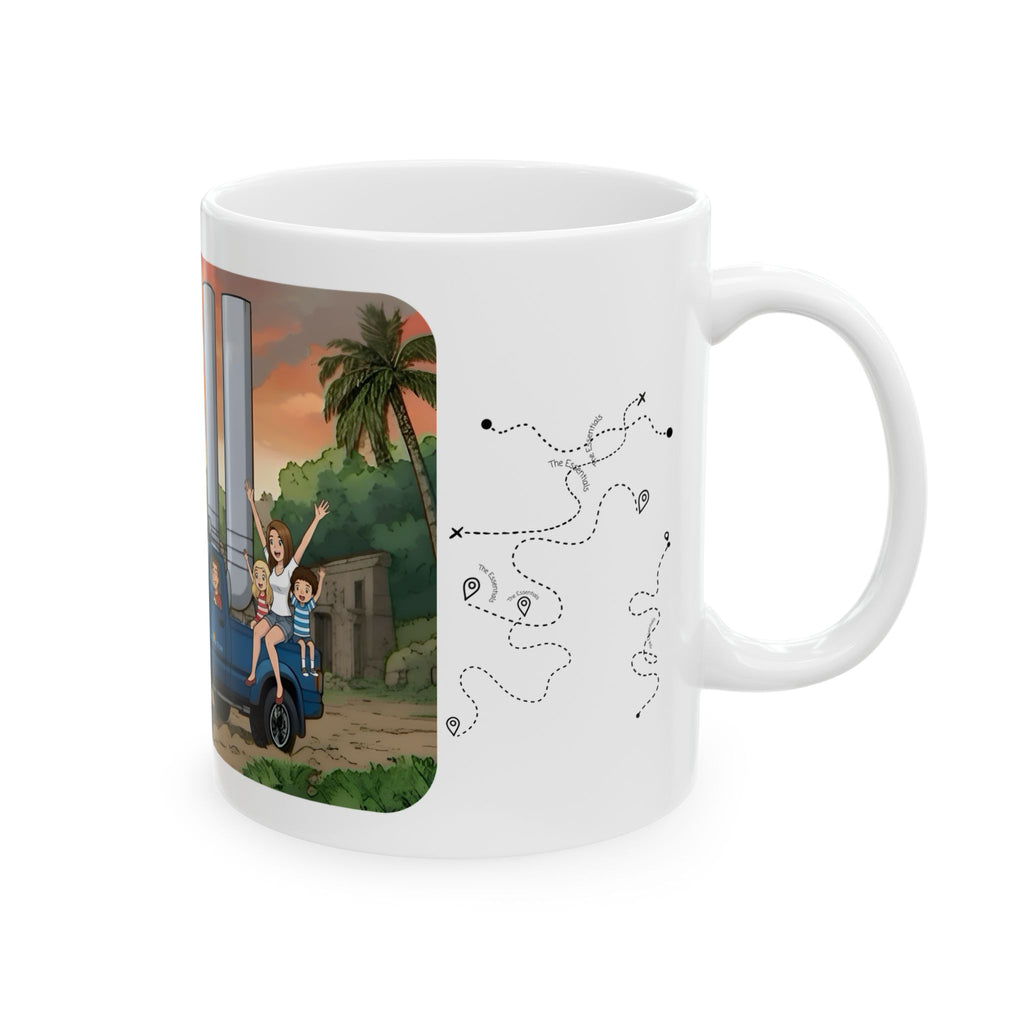 Humorous Sunshine State Pickup Trucks #1 White Ceramic Mug – Celebrating Companionship, Creativity & Life’s Little Wonders Cup (11oz/15oz)