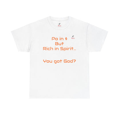 Po in $ Unisex Heavy Cotton Tee