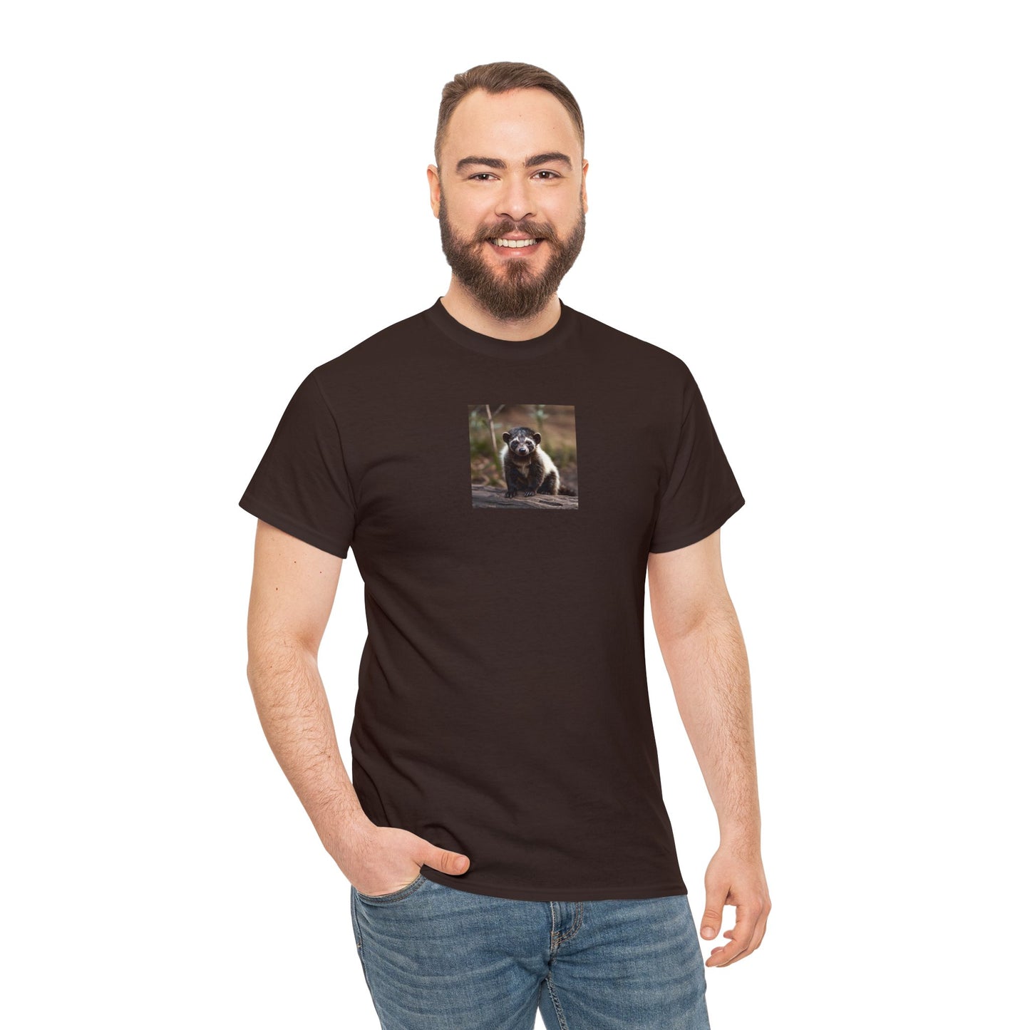 Matiby Honey Badger Unisex Heavy Cotton Tee