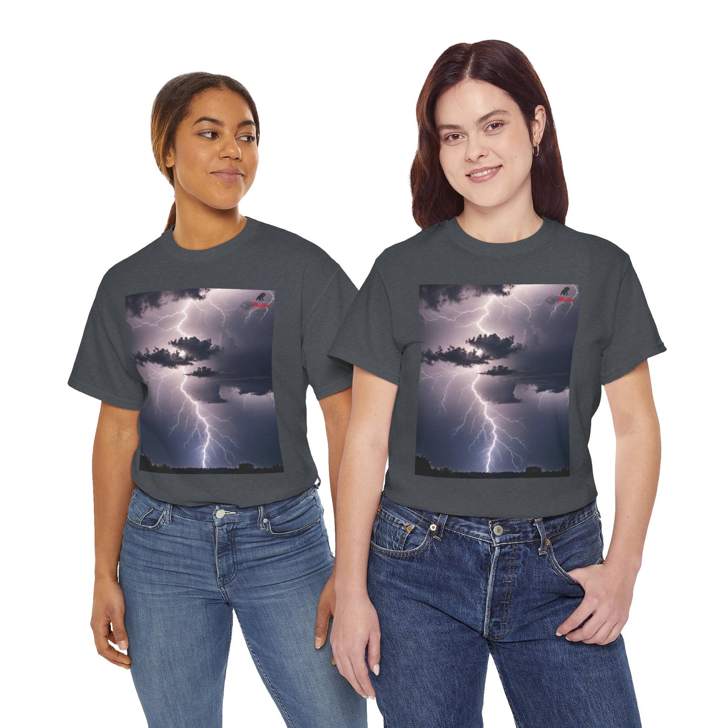 Lightning Style Unisex Heavy Cotton Tee