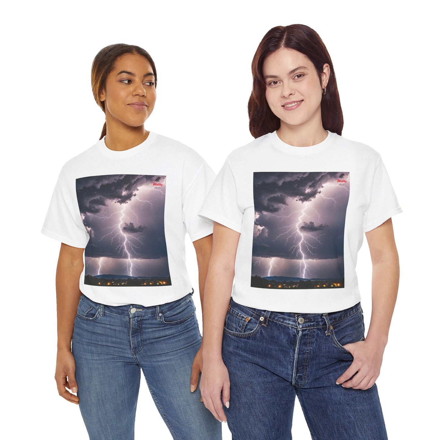 Lightning Style Unisex Heavy Cotton Tee