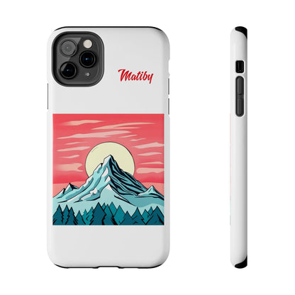 Sunset Mountain Tough Phone Cases