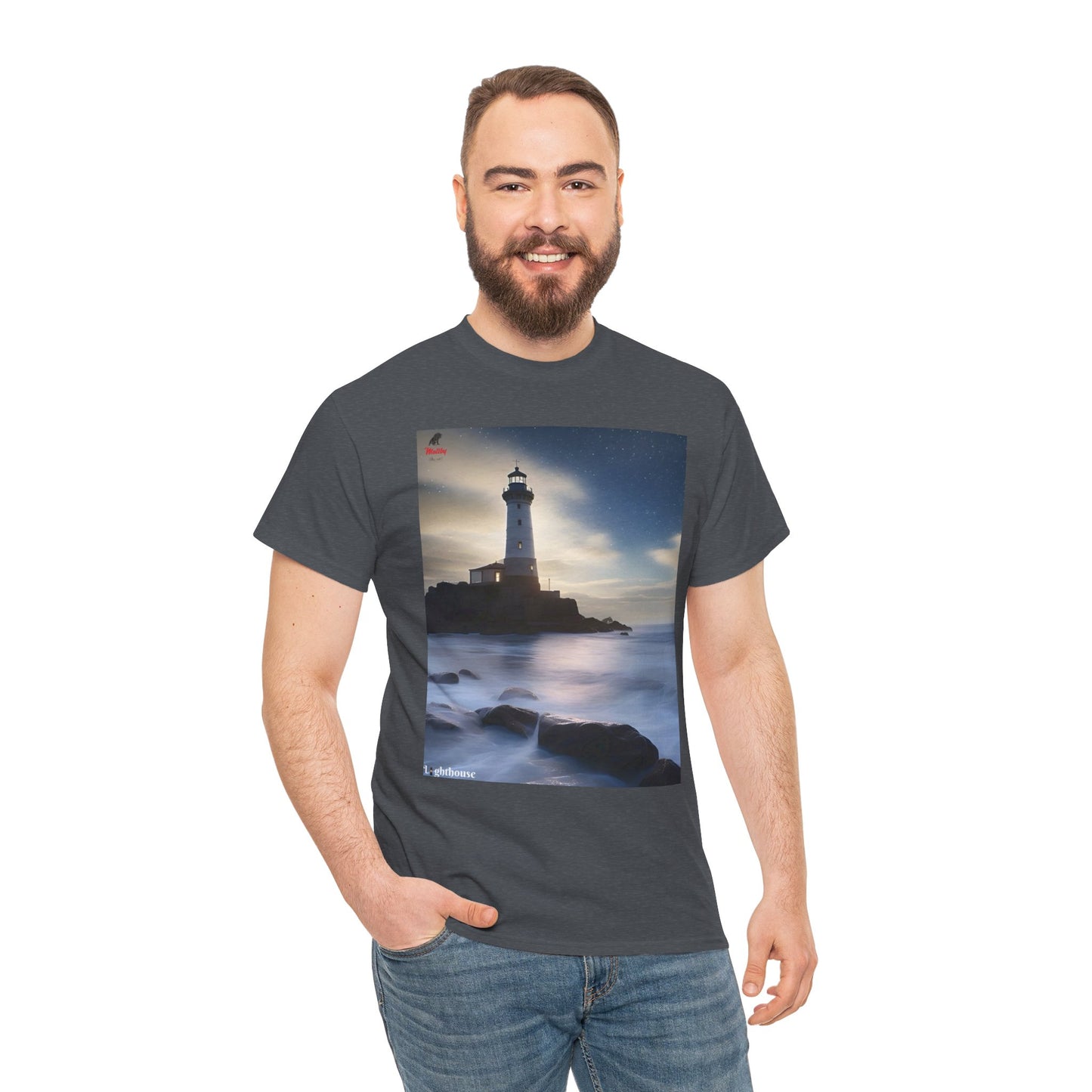 Lighthouse Unisex Heavy Cotton Tee