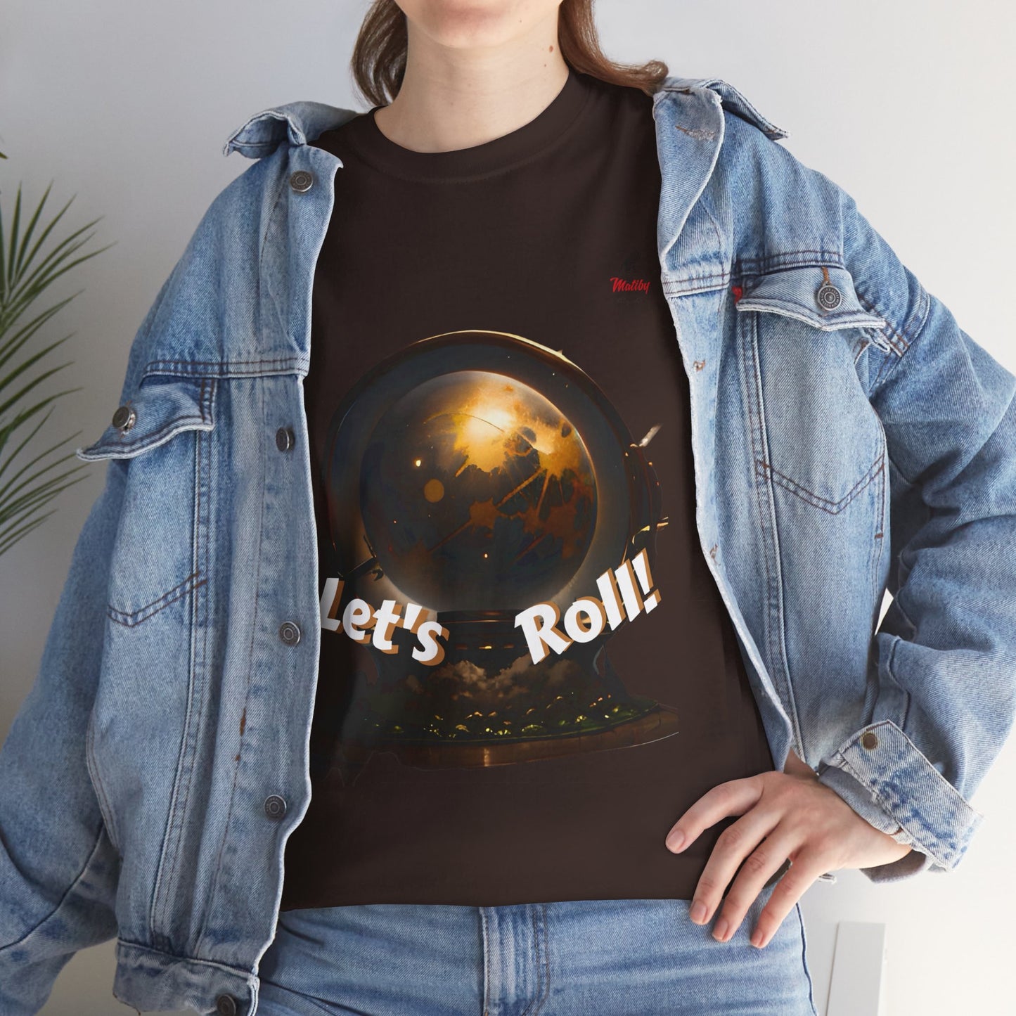 Let's Roll! Unisex Heavy Cotton Tee