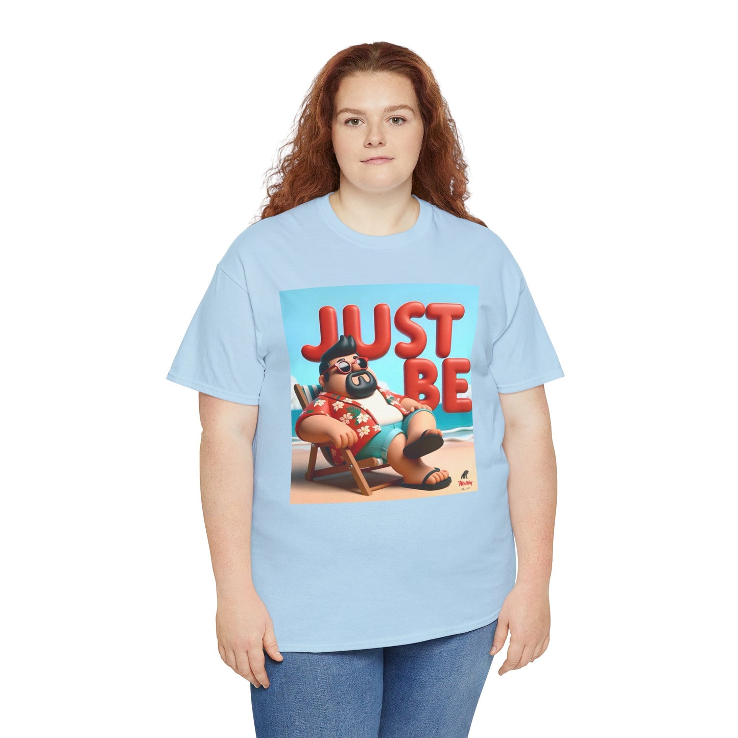 Just Be Unisex Heavy Cotton Tee