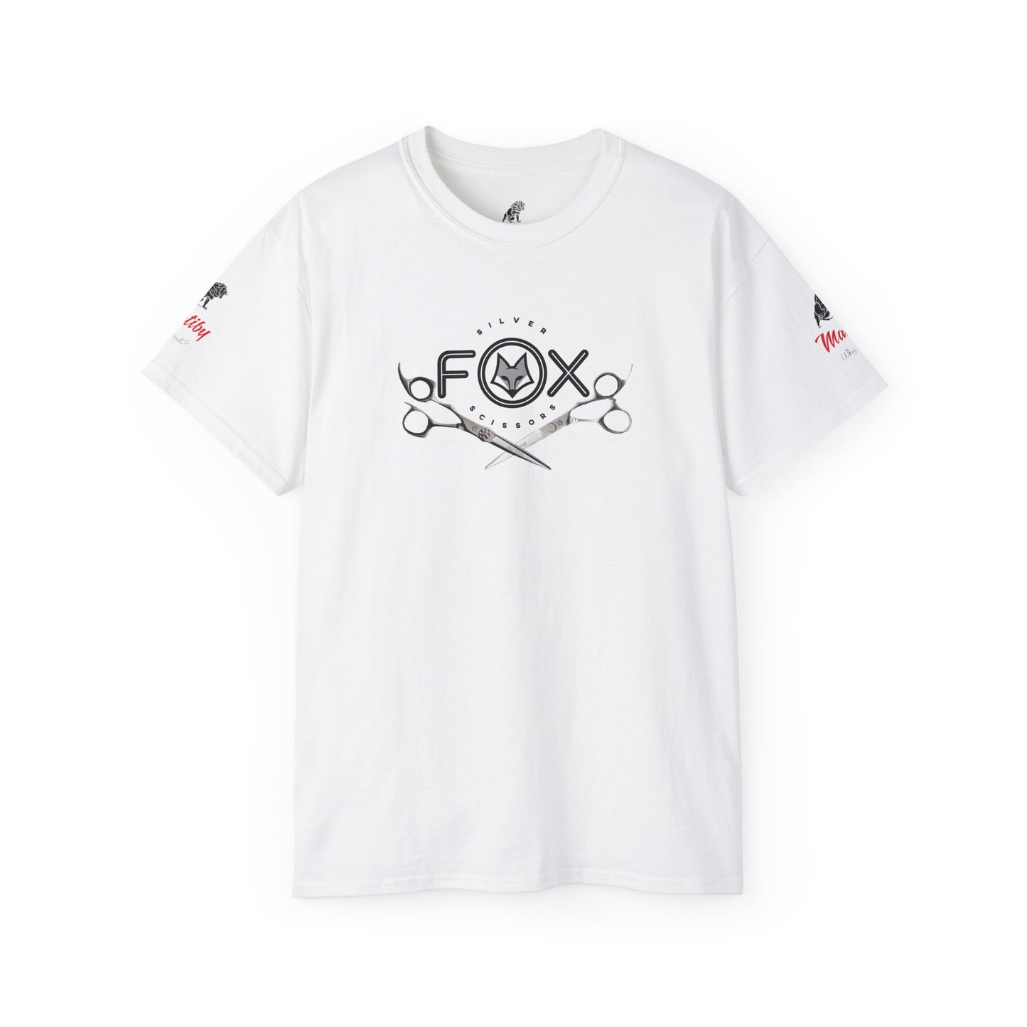 Matiby & Silver Fox Scissors Unisex Ultra Cotton Tee