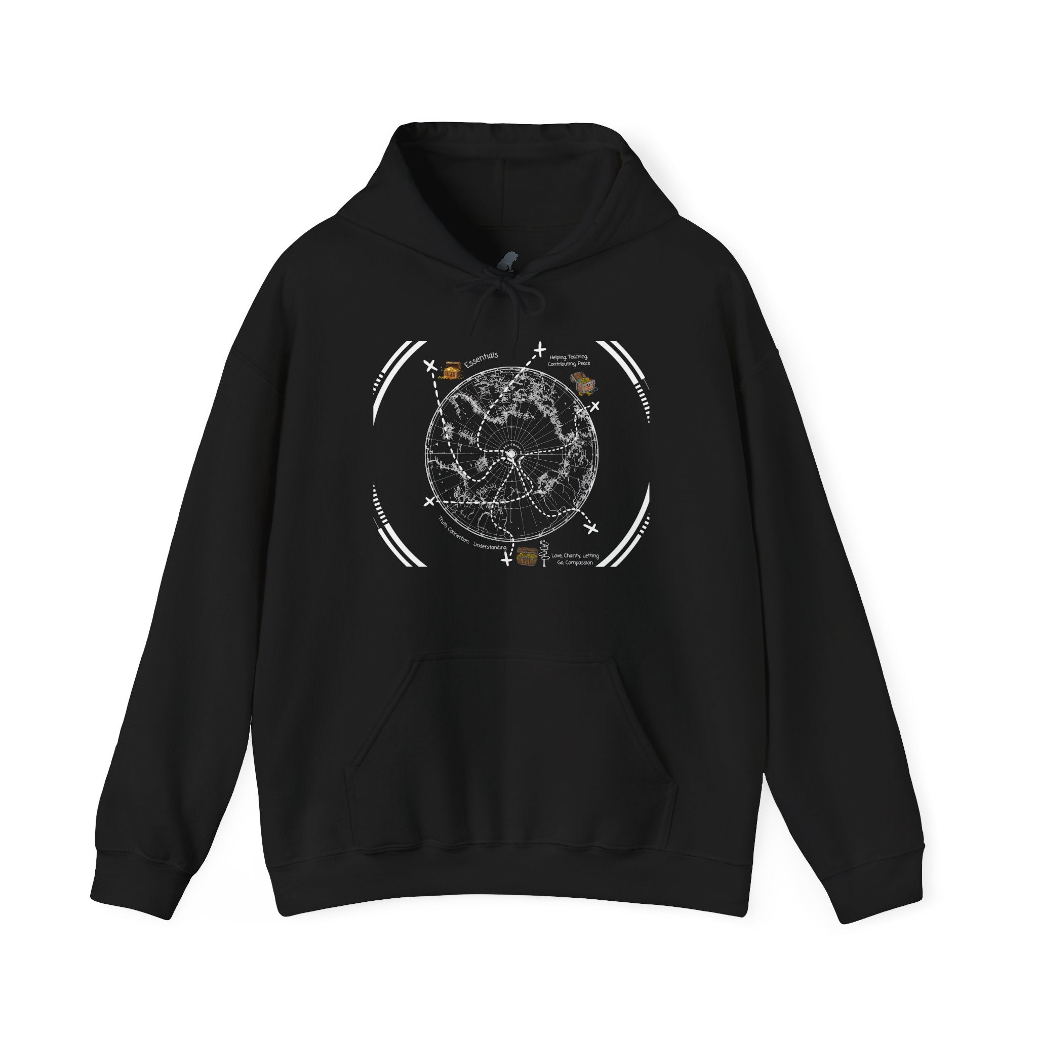 The Essential Paths #1 Hooded Sweatshirt — Global Hope, Community & Faith Hoody