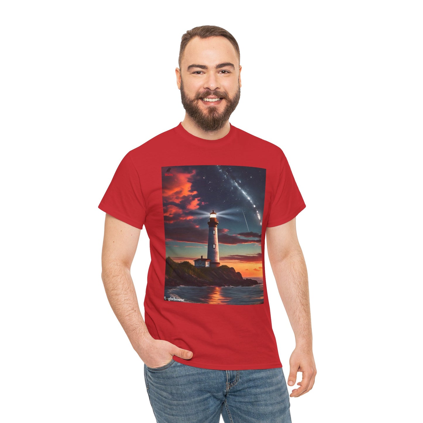 Lighthouse Unisex Heavy Cotton Tee