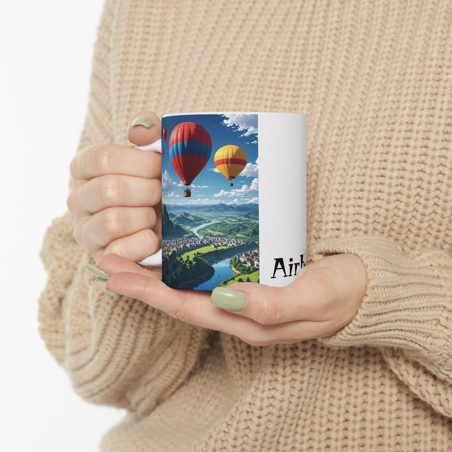 Matiby Airbo Ceramic Mug, (11oz, 15oz)