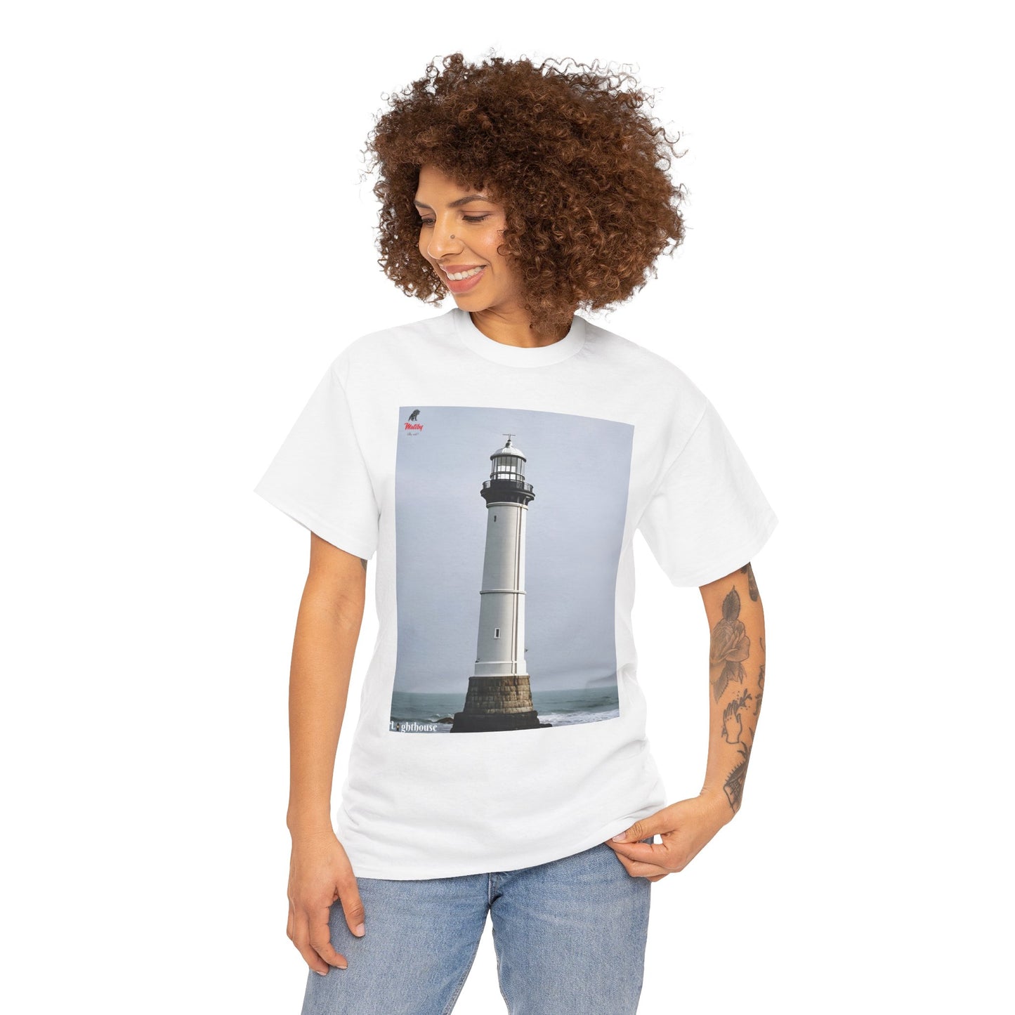 Lighthouse Unisex Heavy Cotton Tee