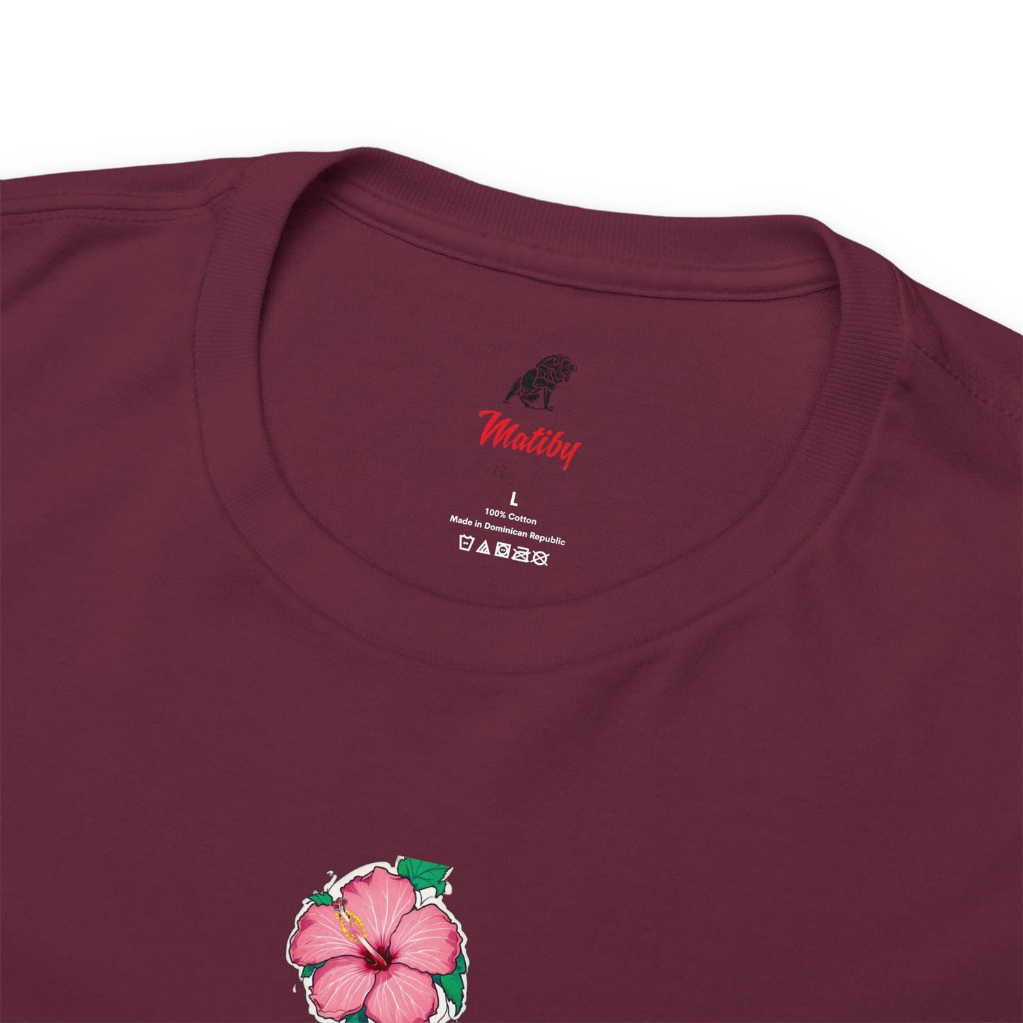 Turtle Flower Unisex Heavy Cotton Tee