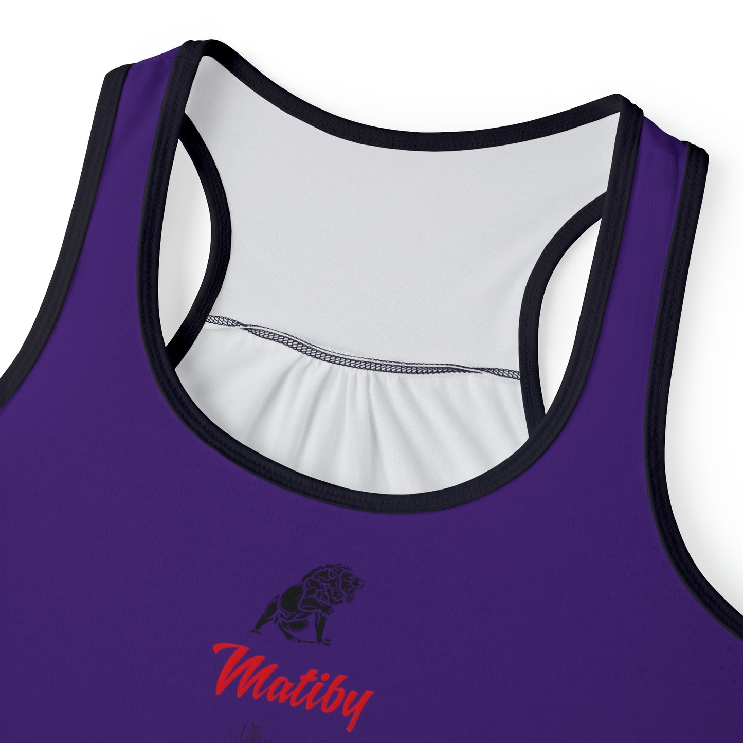 Women's Purple Tank Top (AOP)