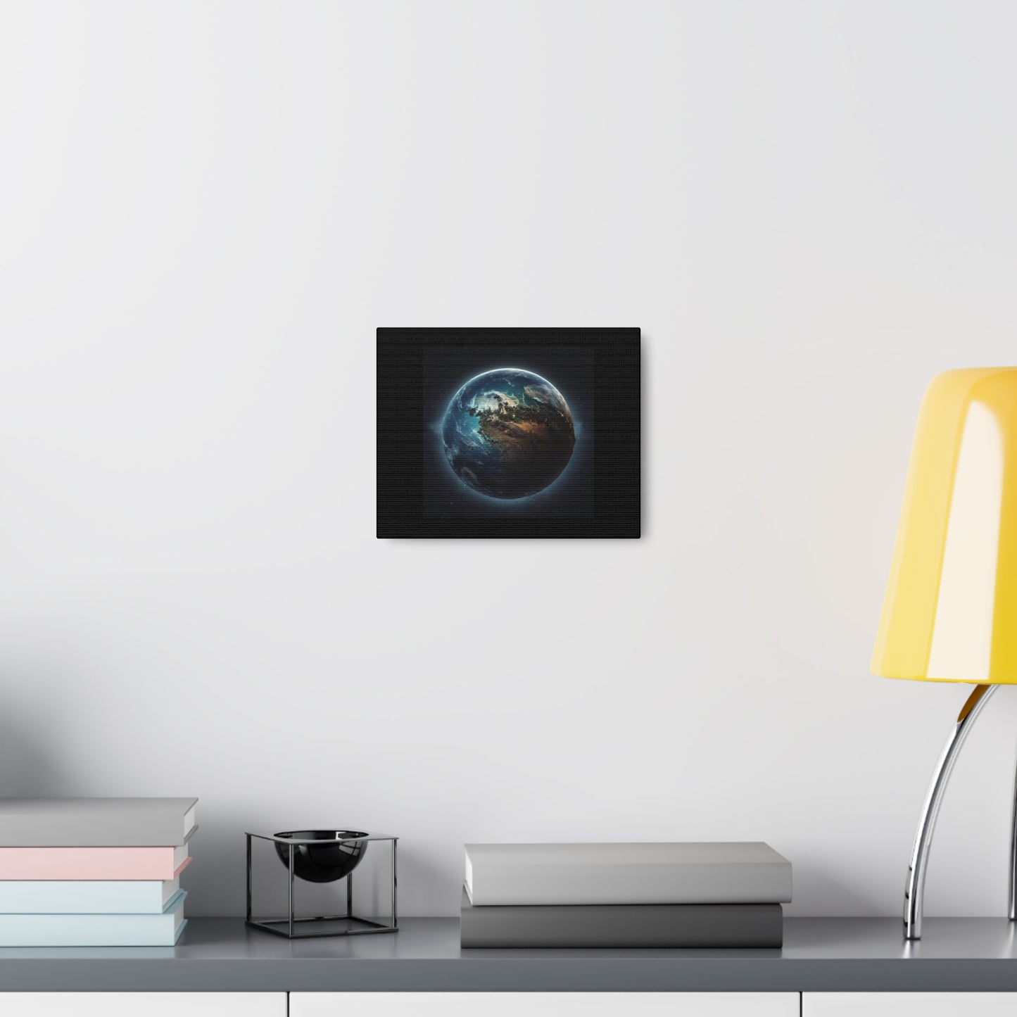 Matiby Worlds Black Canvas Gallery Wraps