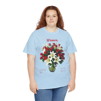 Women! Unisex Heavy Cotton Tee