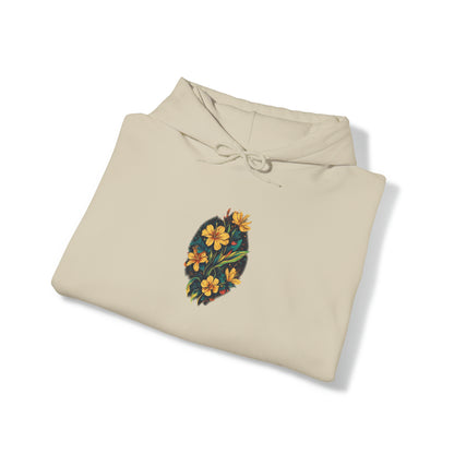 Floral Unisex Heavy Blend™ Hooded Sweatshirt