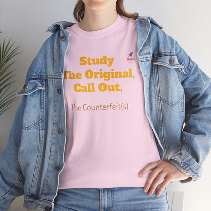 Study The Original Unisex Heavy Cotton Tee