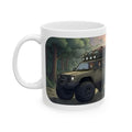 Adventure 4x4 Trucks #48, College Grads On The Move White Ceramic Mug — Find Your Path To The Essentials Cup (11oz & 15oz)