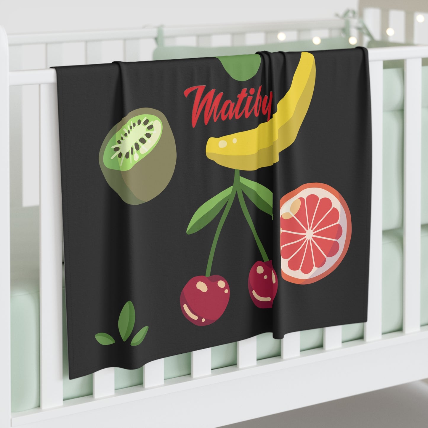 Baby Swaddle Blanket Black