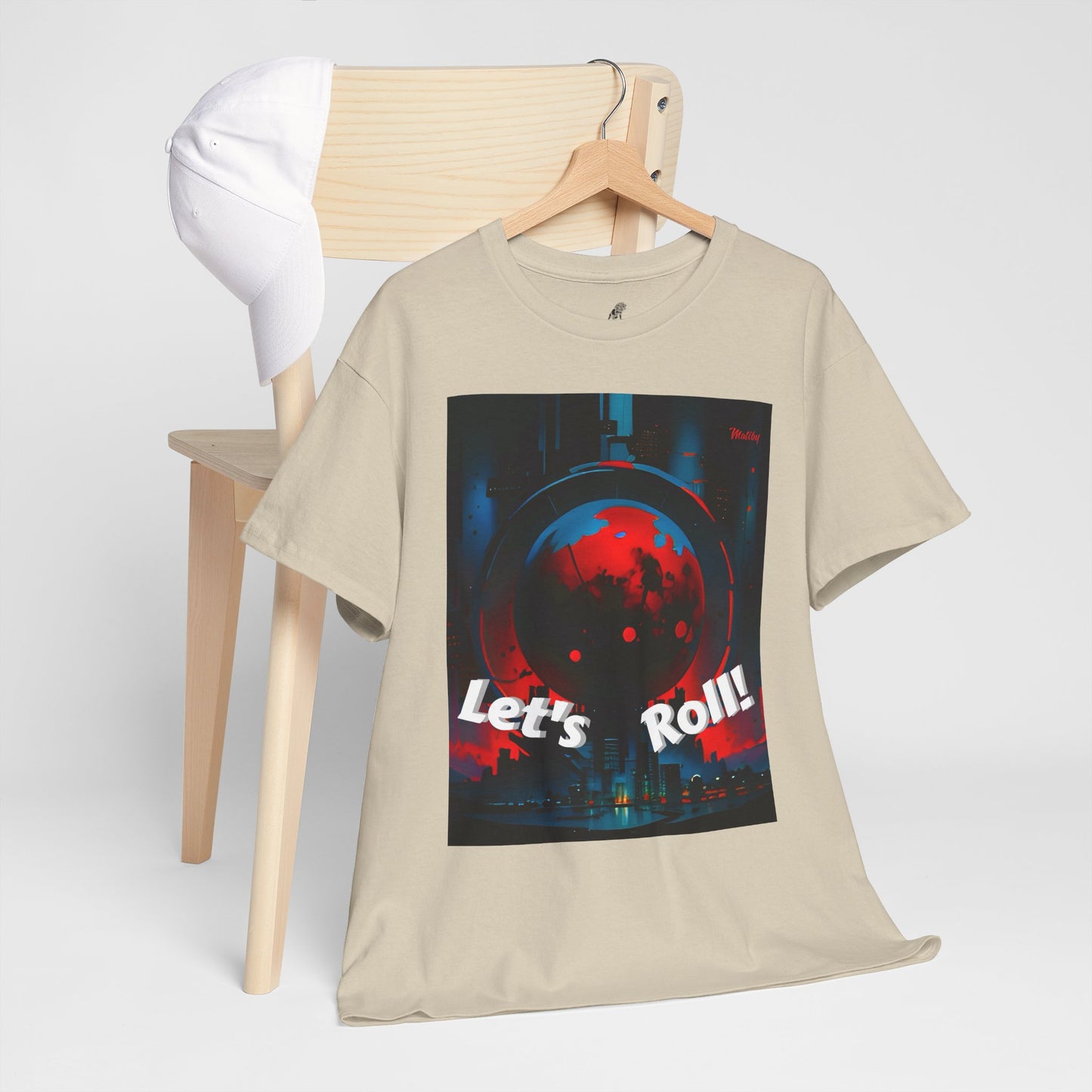 Let's Roll! Unisex Heavy Cotton Tee