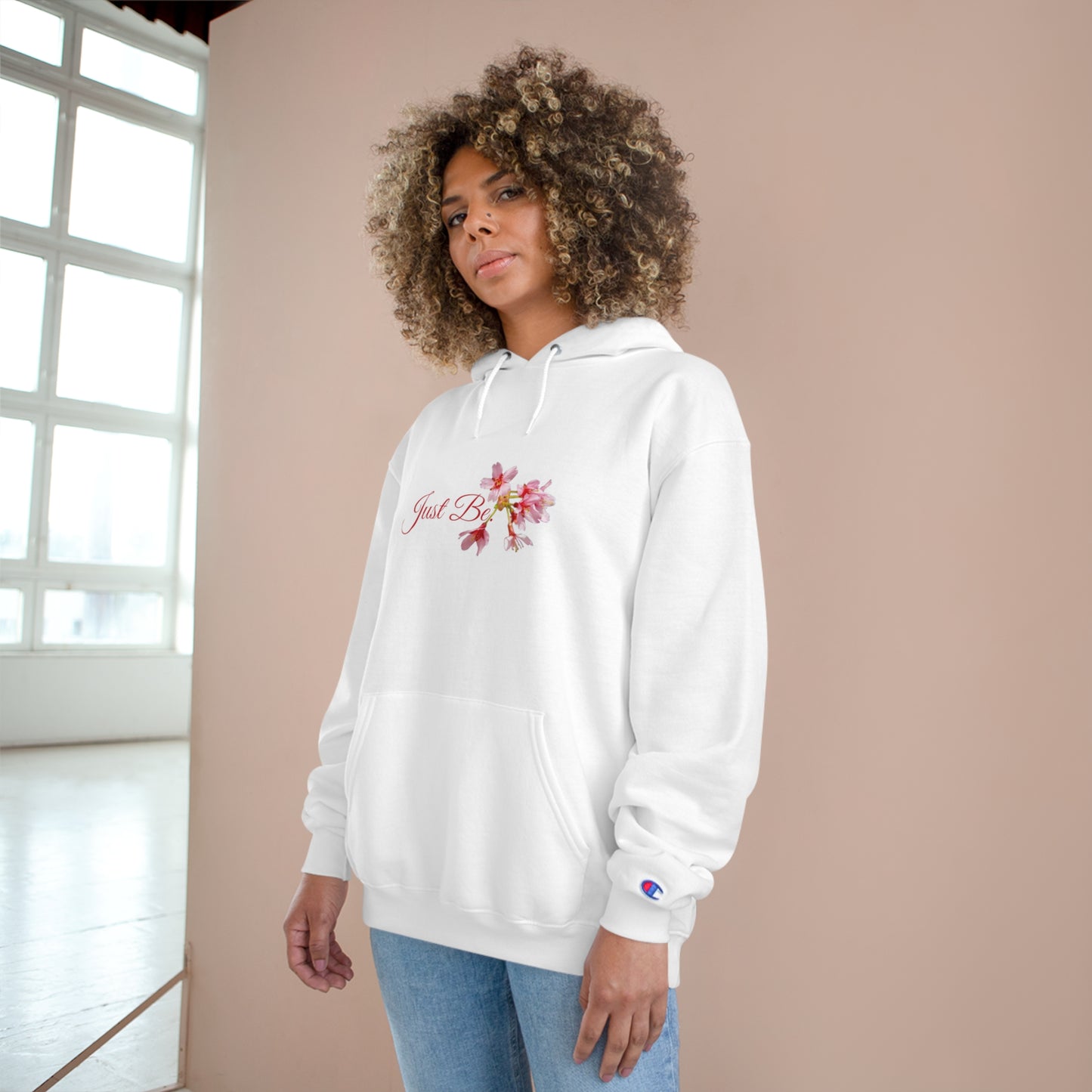 Matiby Cherry Blossom Just Be Champion Hoodie