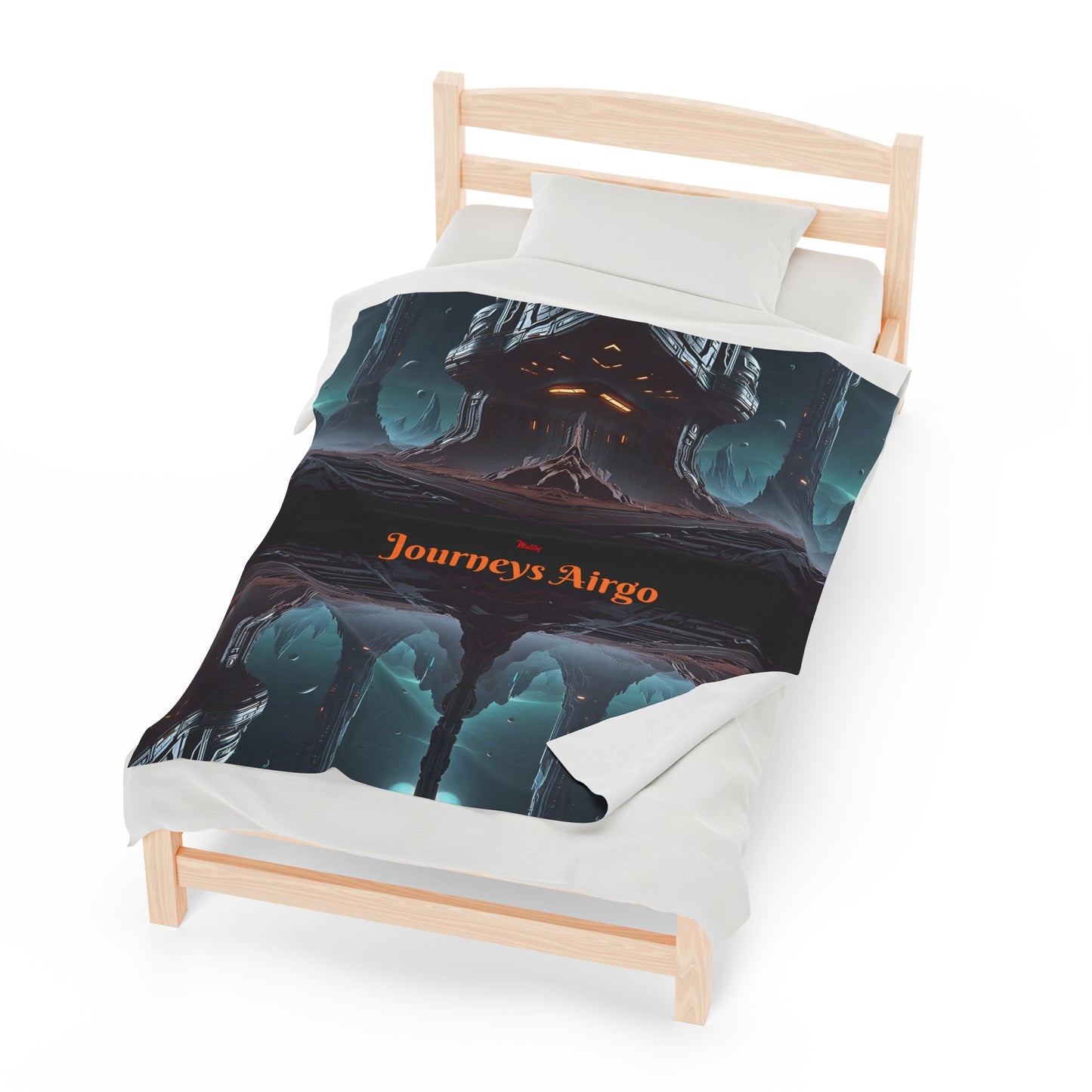 Journeys Airgo Velveteen Plush Blanket