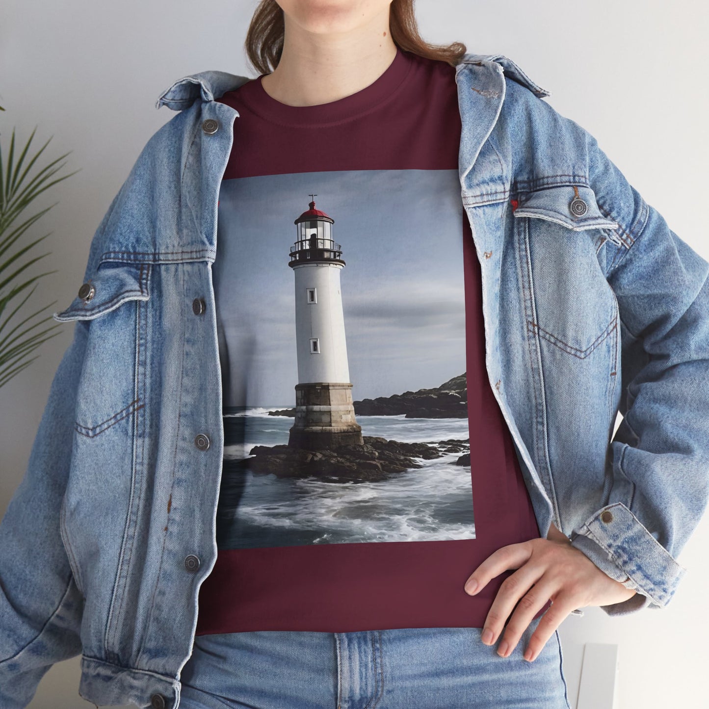 Lighthouse Unisex Heavy Cotton Tee