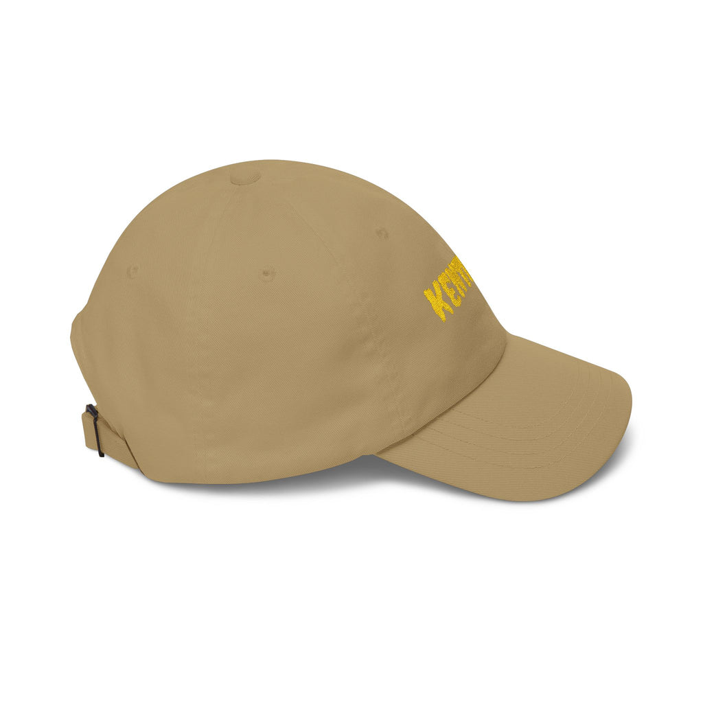 Kentucky United States of America Gold Embroidered Classic Dad Cap | KY 15th USA Baseball Hat