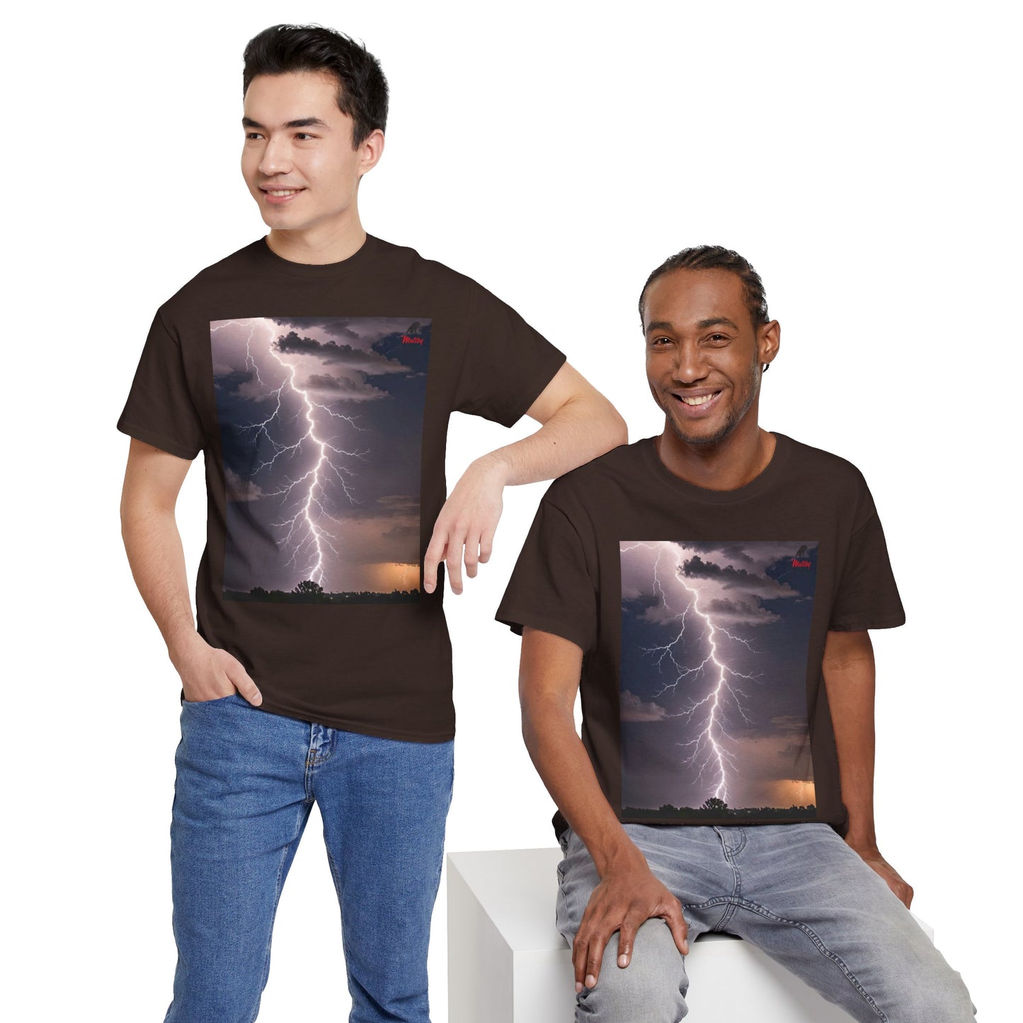 Lightning Style Unisex Heavy Cotton Tee