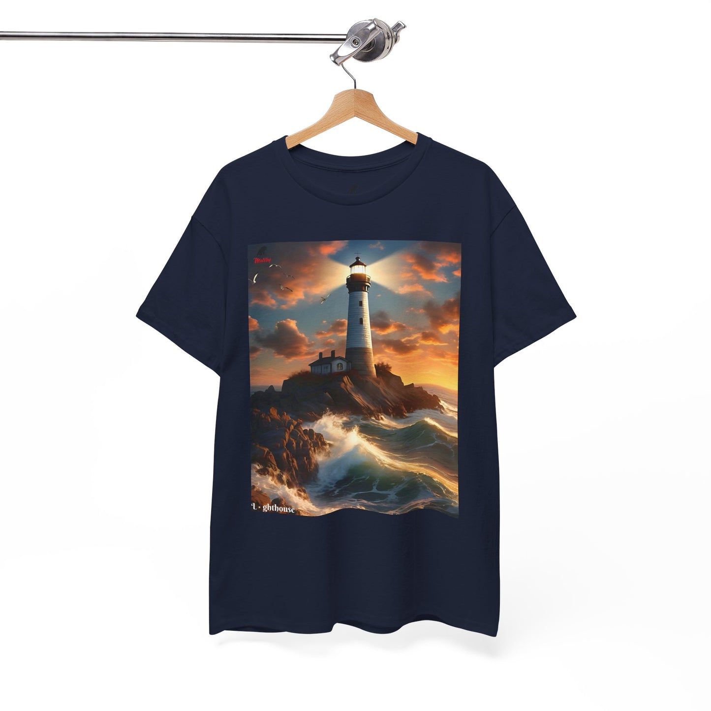 Lighthouse Unisex Heavy Cotton Tee