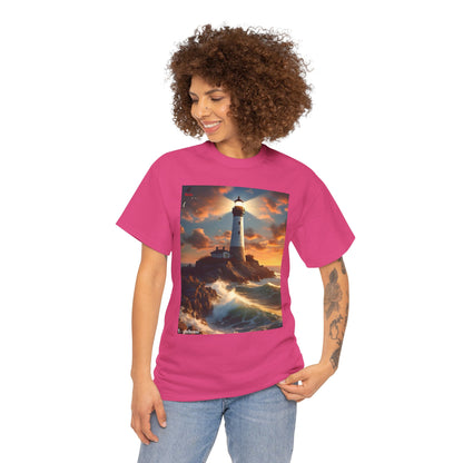 Lighthouse Unisex Heavy Cotton Tee