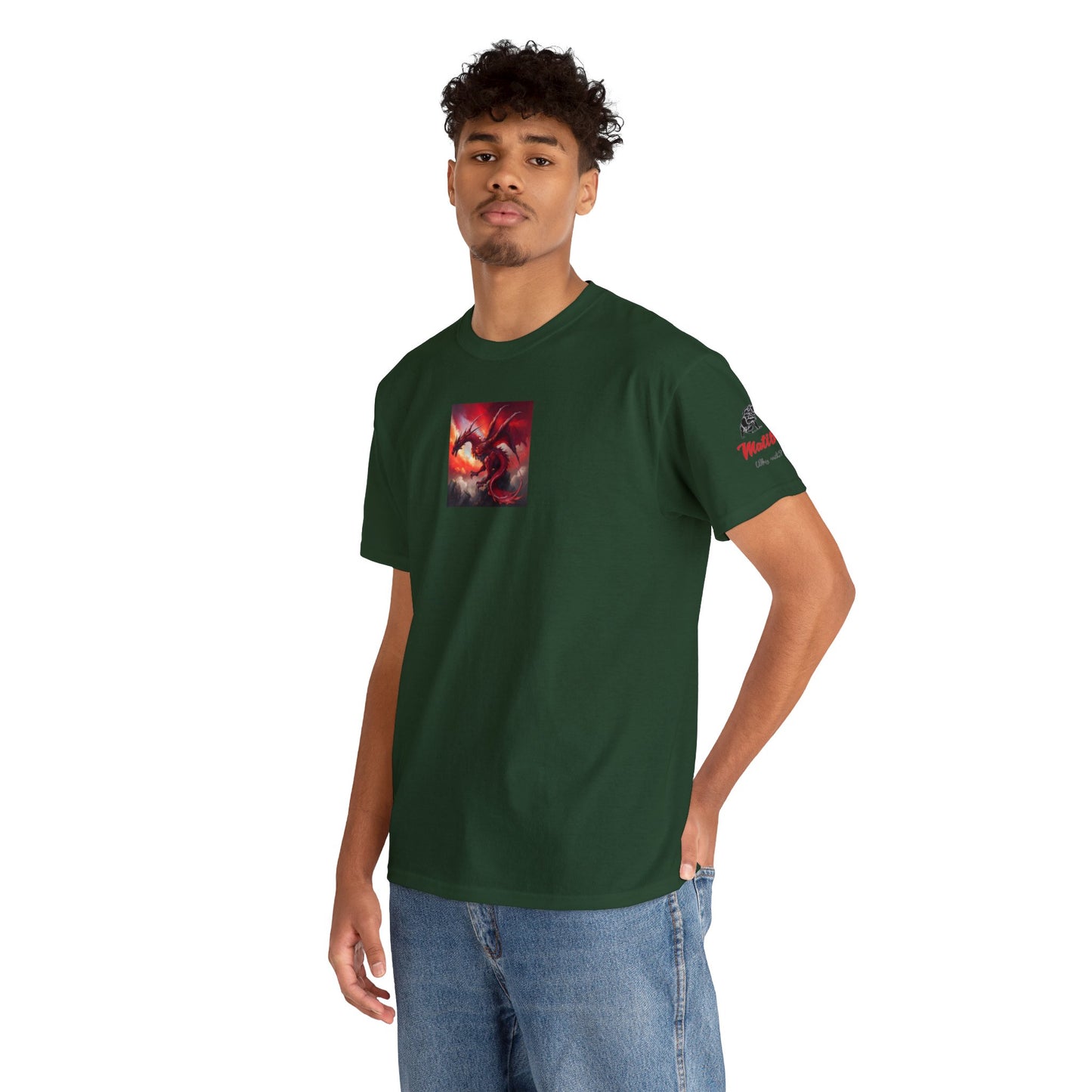 Red Dragon Unisex Heavy Cotton Tee