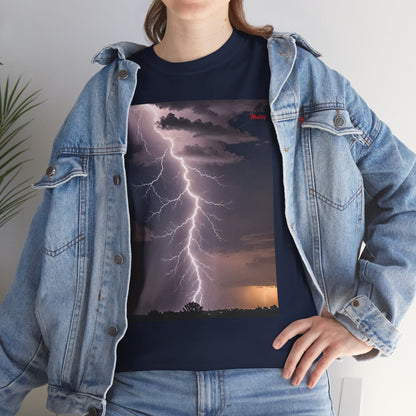 Lightning Style Unisex Heavy Cotton Tee