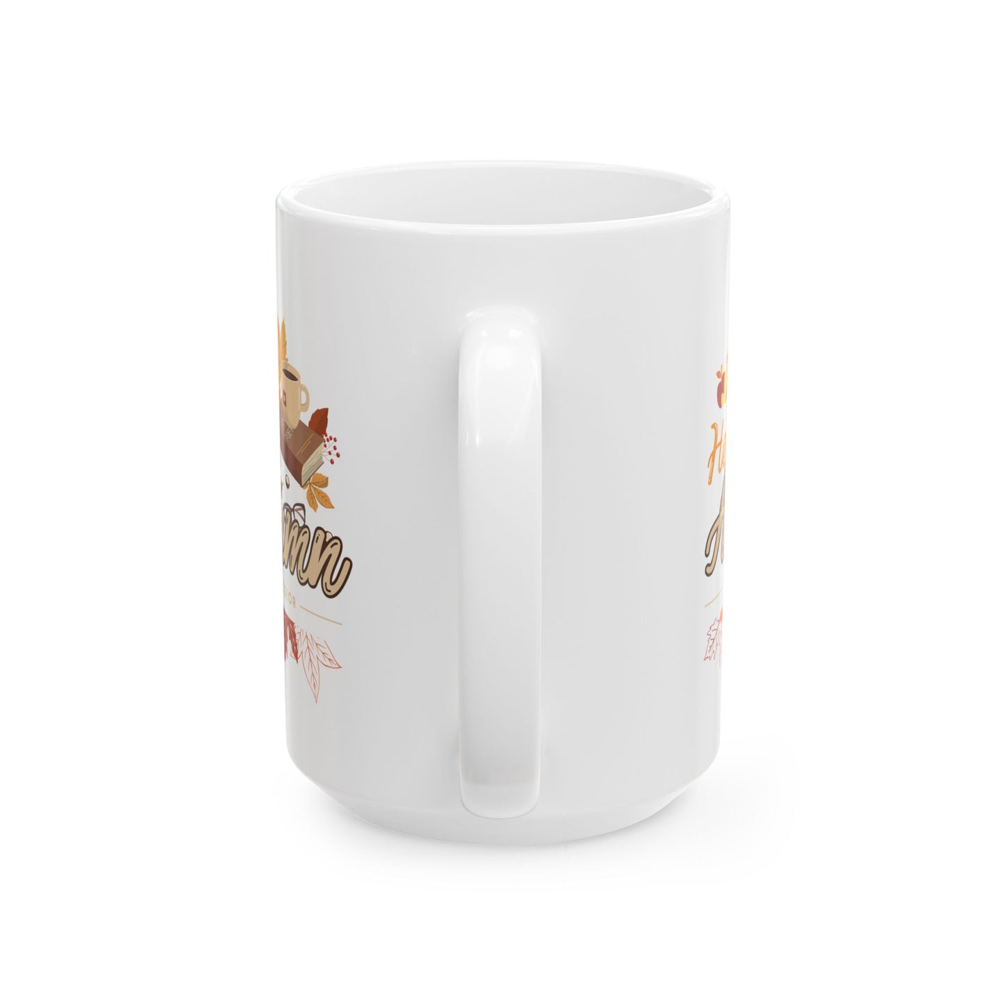 Journeys Hello Autumn Seasons of Change Ceramic Mugs, Gifts for the Holidays, Seasonal Mugs, Mug for All Occasions, Thanksgiving Mug