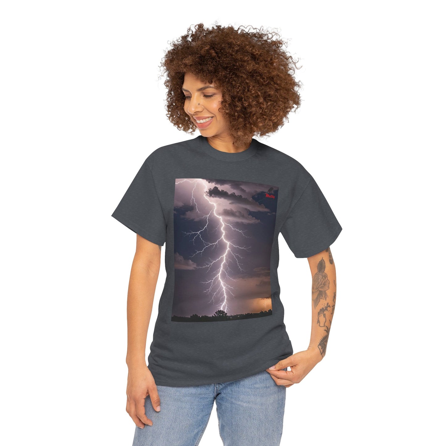 Lightning Style Unisex Heavy Cotton Tee