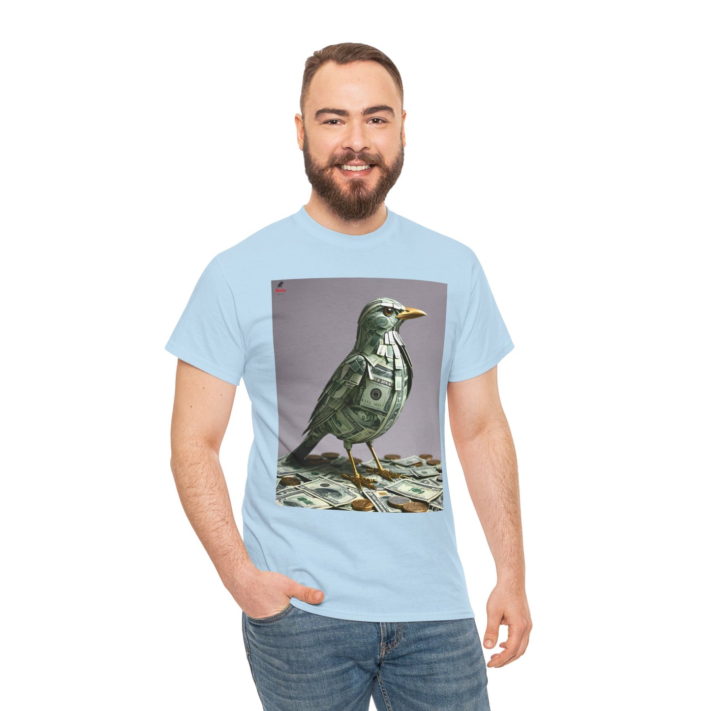 M$ney Bird Heavy Cotton Tee