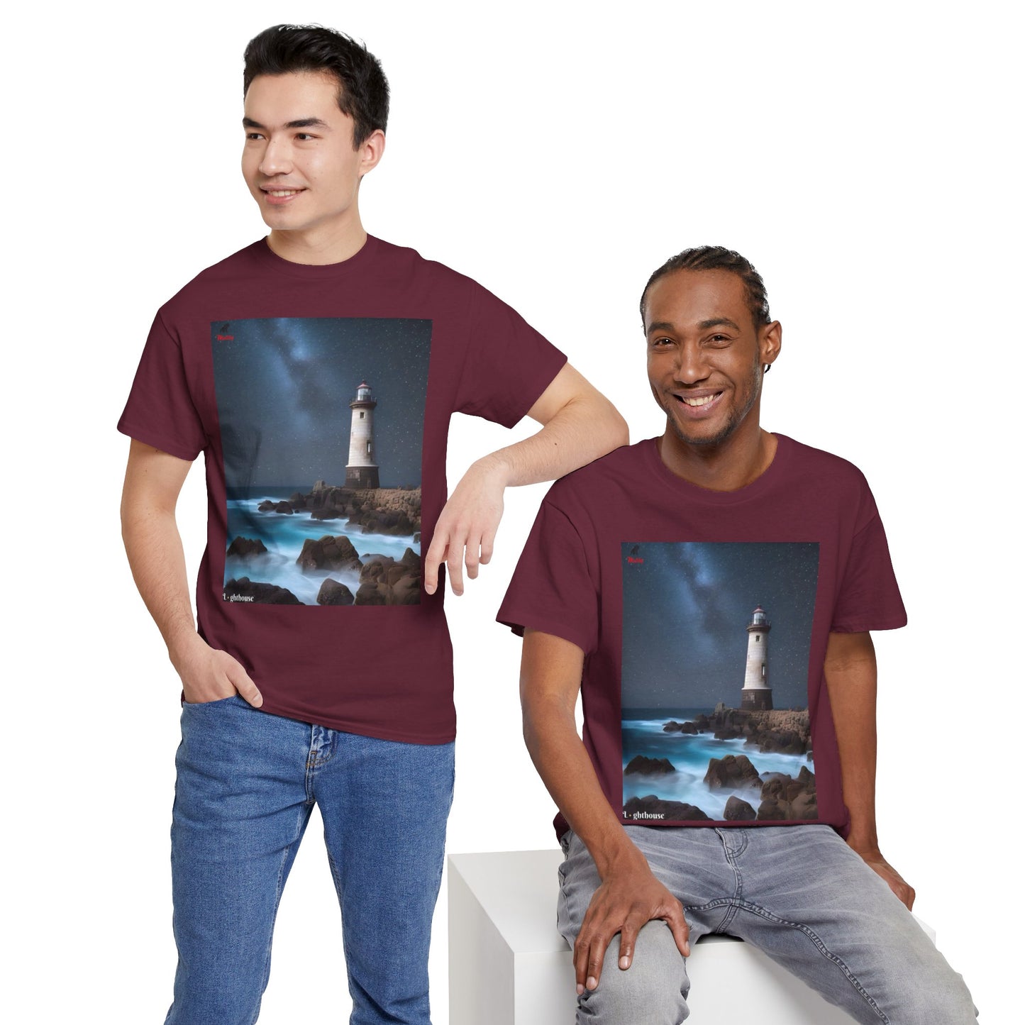 Lighthouse Unisex Heavy Cotton Tee