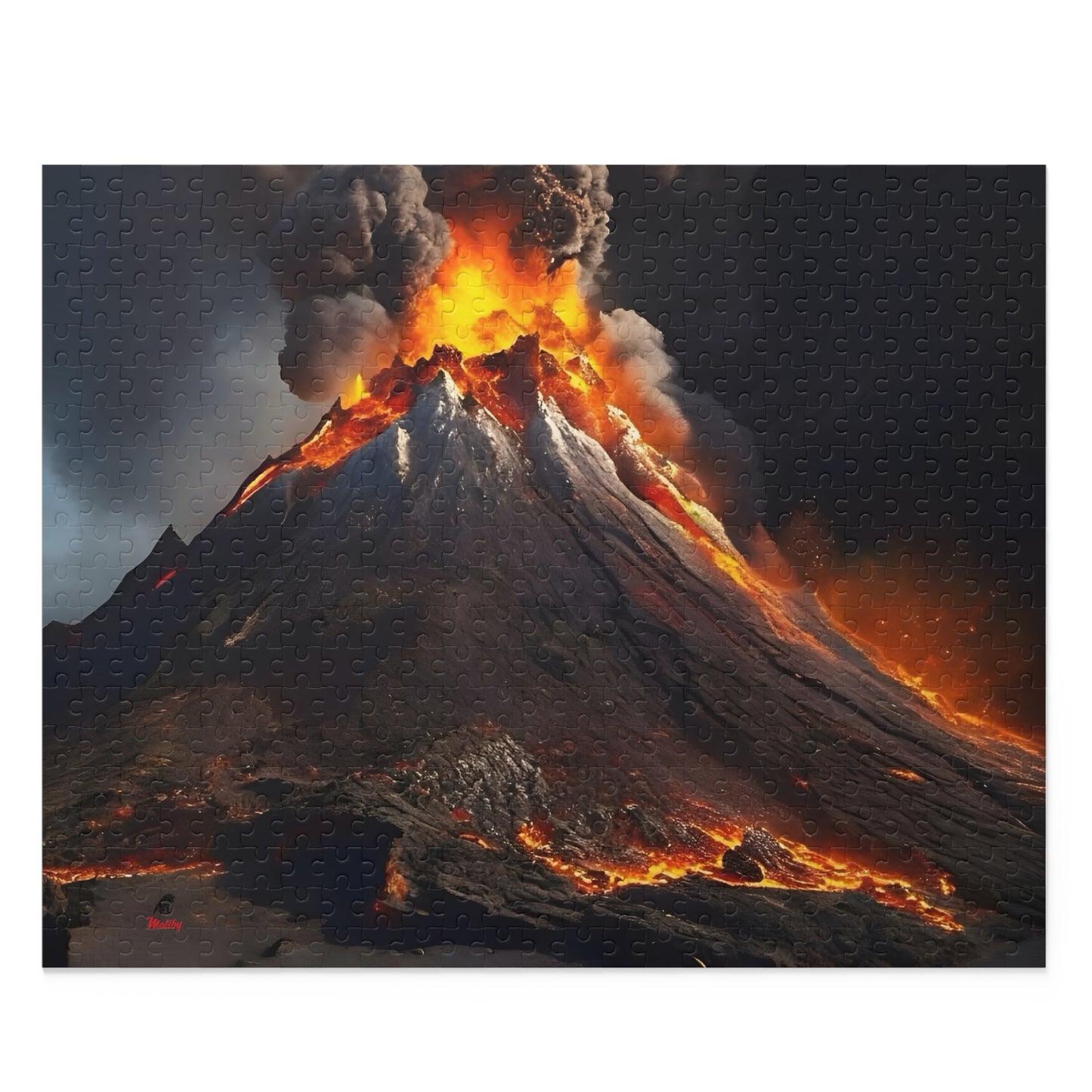 Matiby Volcano Puzzle (120, 252, 500-Piece)