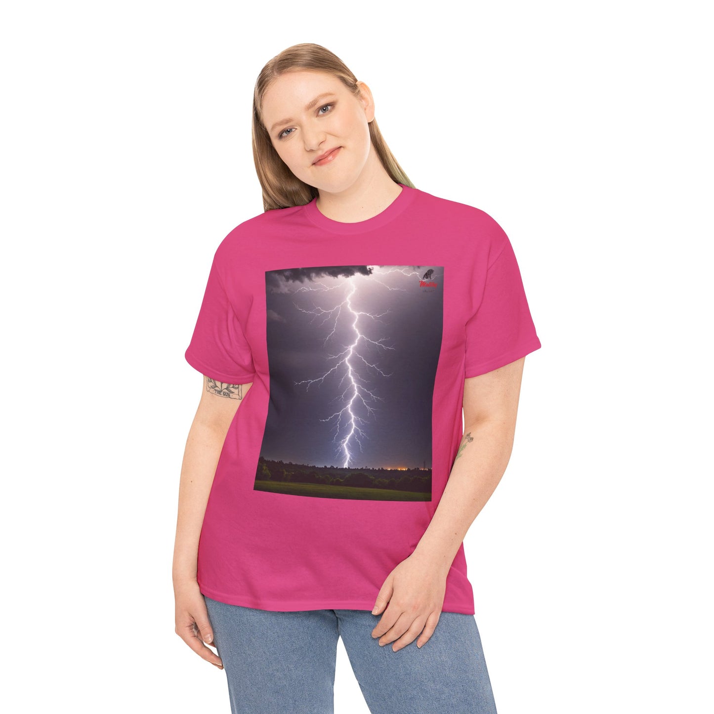 Lightning Style Unisex Heavy Cotton Tee