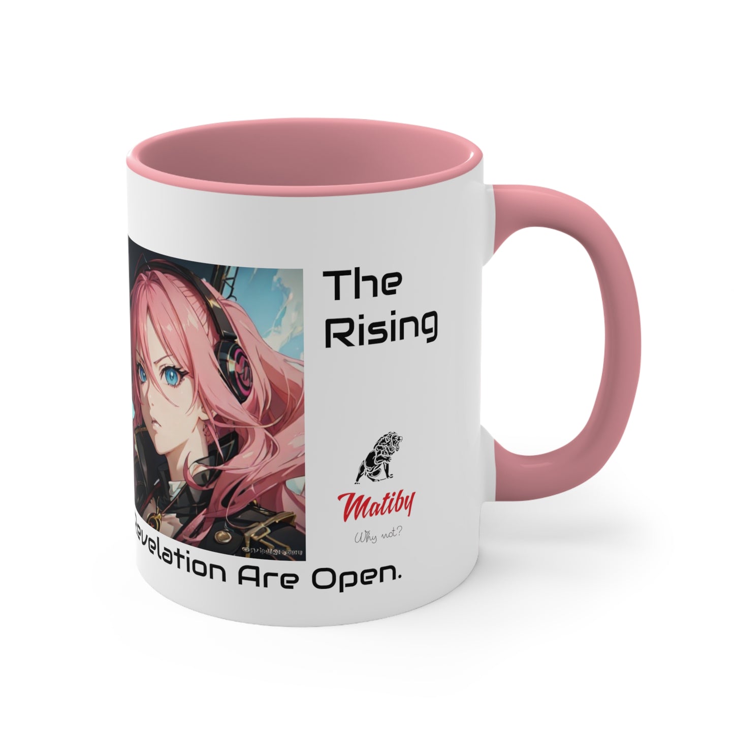 The Rising Accent Mug, 11oz