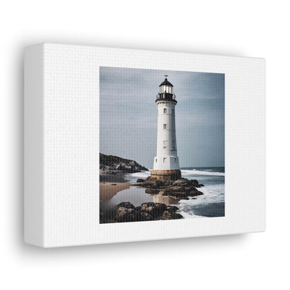 Lighthouse White Canvas Gallery Wraps