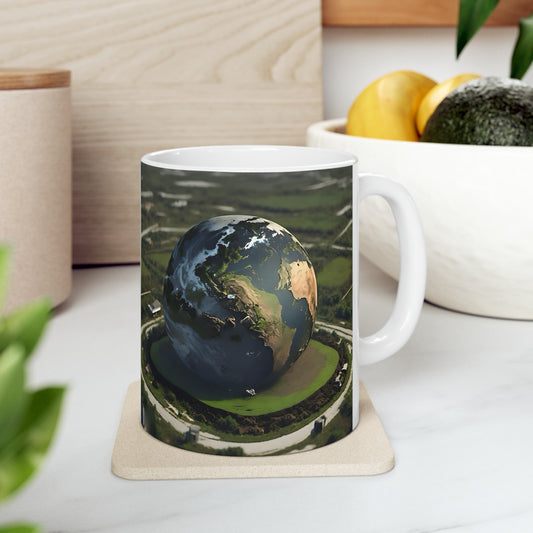 Matiby Worlds Ceramic Mug, 11oz