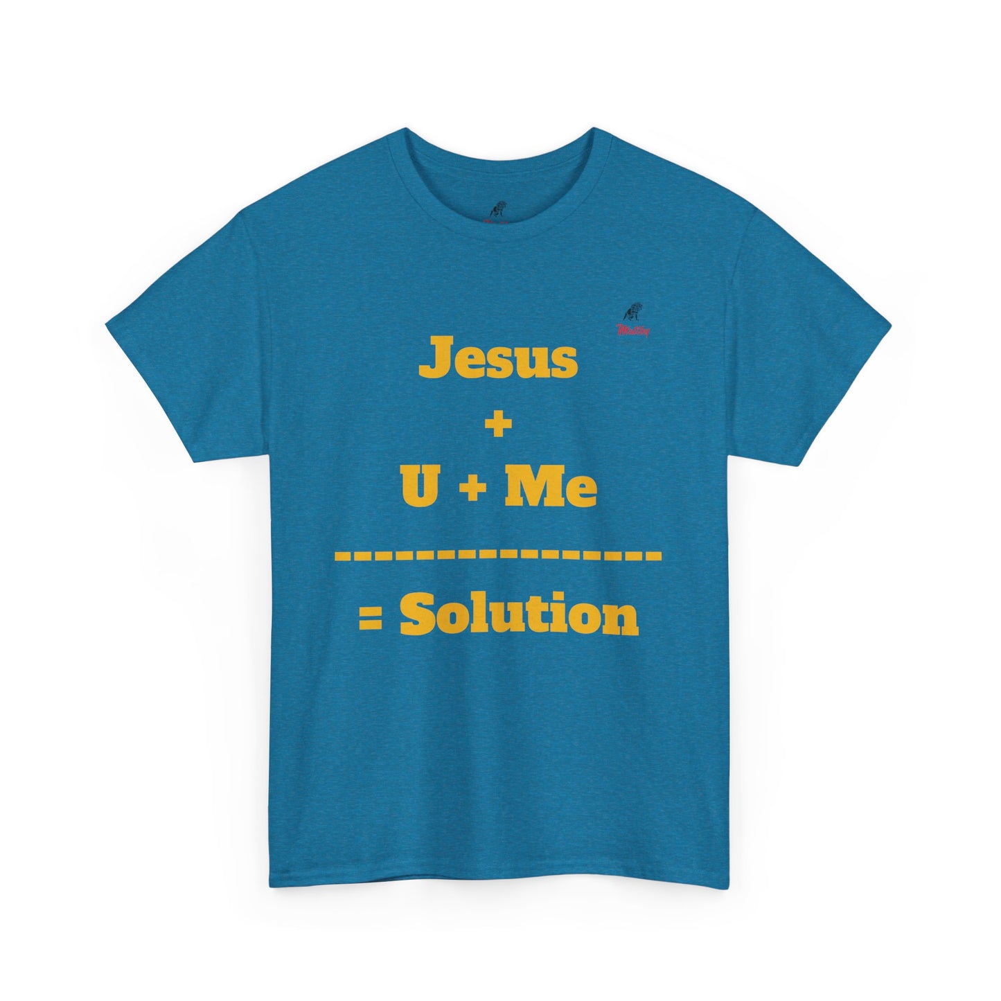 Jesus+U+Me Unisex Heavy Cotton Tee