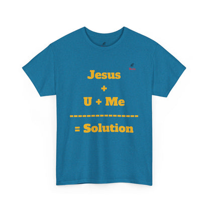 Jesus+U+Me Unisex Heavy Cotton Tee